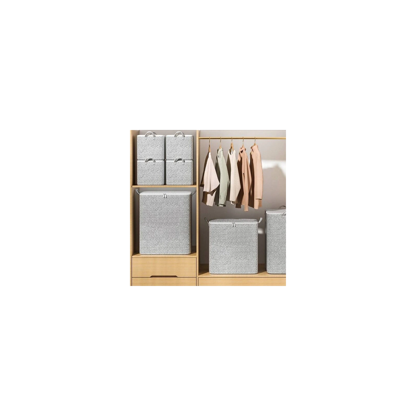 ECARLA pokrowiec organizer do przechowywania 80x47x25cm ORM30 