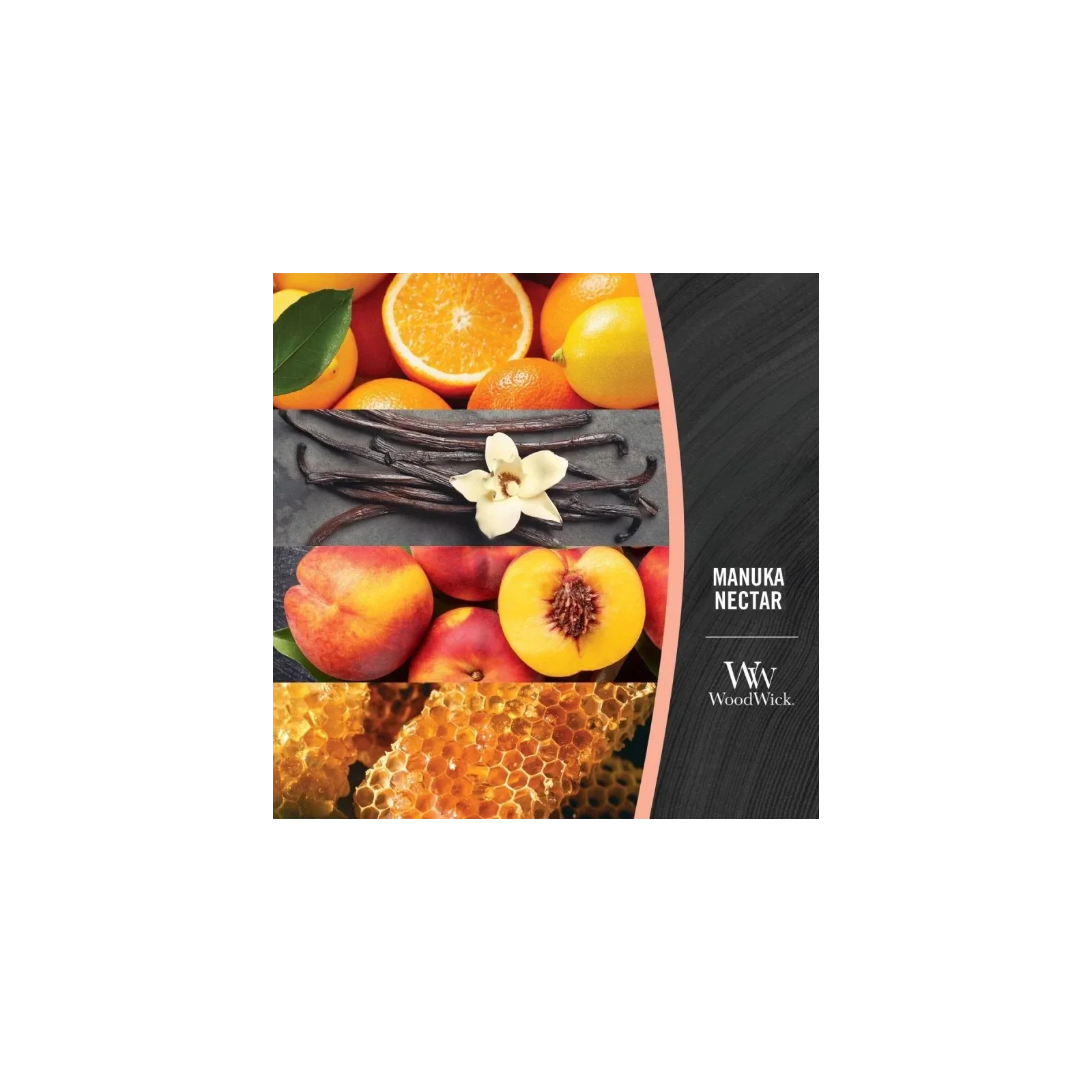 WOODWICK Trilogy Średnia świeca w słoiku MANUKA NECTAR 275g