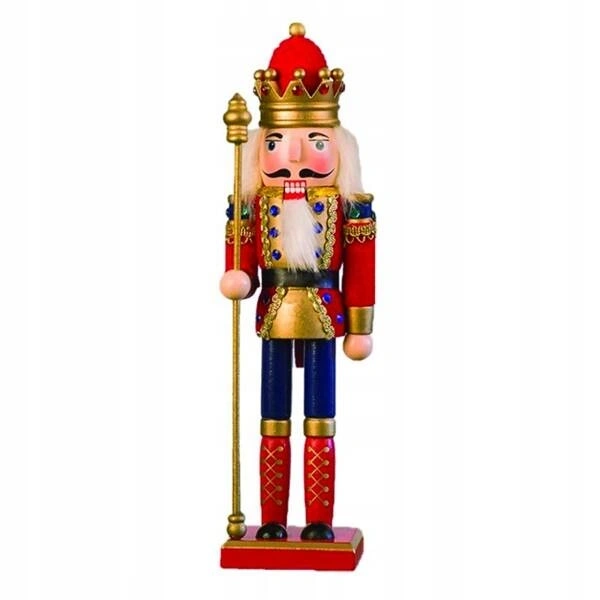 ECARLA figurka Boże Narodzenie 30cm Dziadek do Orzechów KSN155 