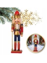 ECARLA figurka Boże Narodzenie 30cm Dziadek do Orzechów KSN155 