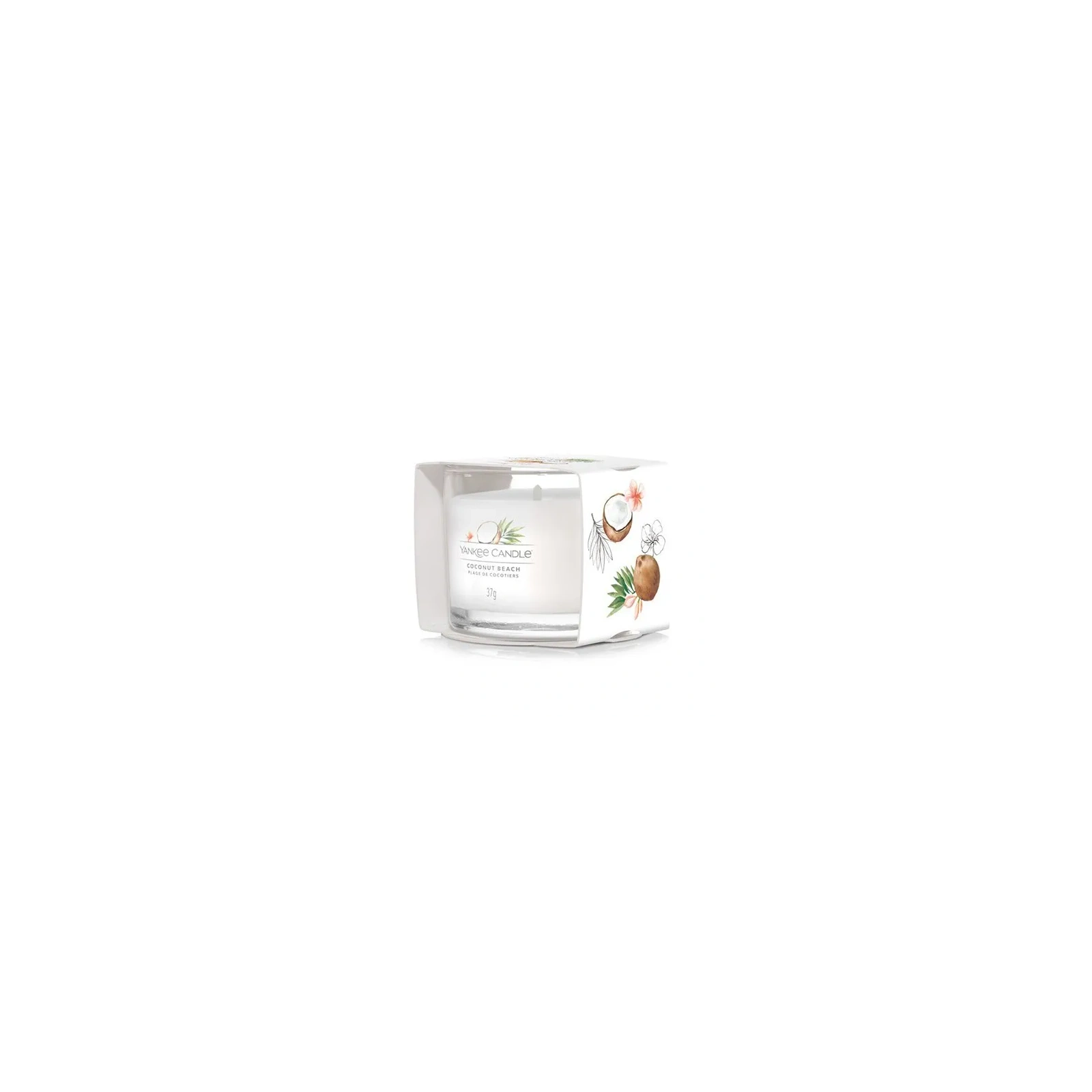 YANKEE CANDLE Signature Mini świeca w słoiku COCONUT BEACH 37g