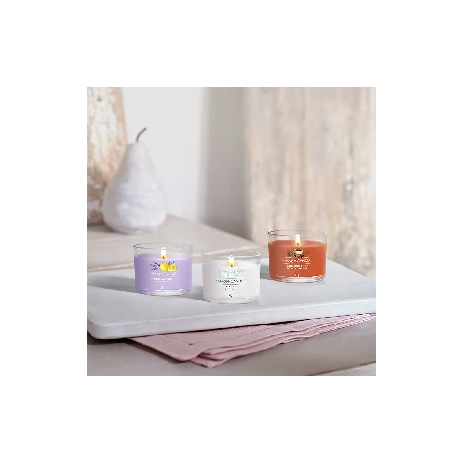 YANKEE CANDLE Signature Mini świeca w słoiku LILAC BLOSSOMS 37g