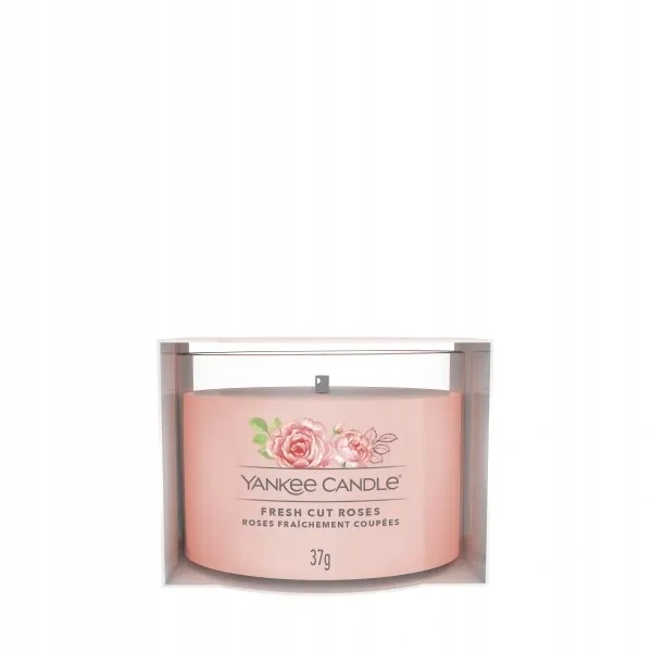 YANKEE CANDLE Signature Mini świeca w słoiku FRESH CUT ROSES 37g