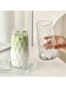 ECARLA zestaw szklanek ryflowanych wysokich 475ml SZK184ZESTAW3