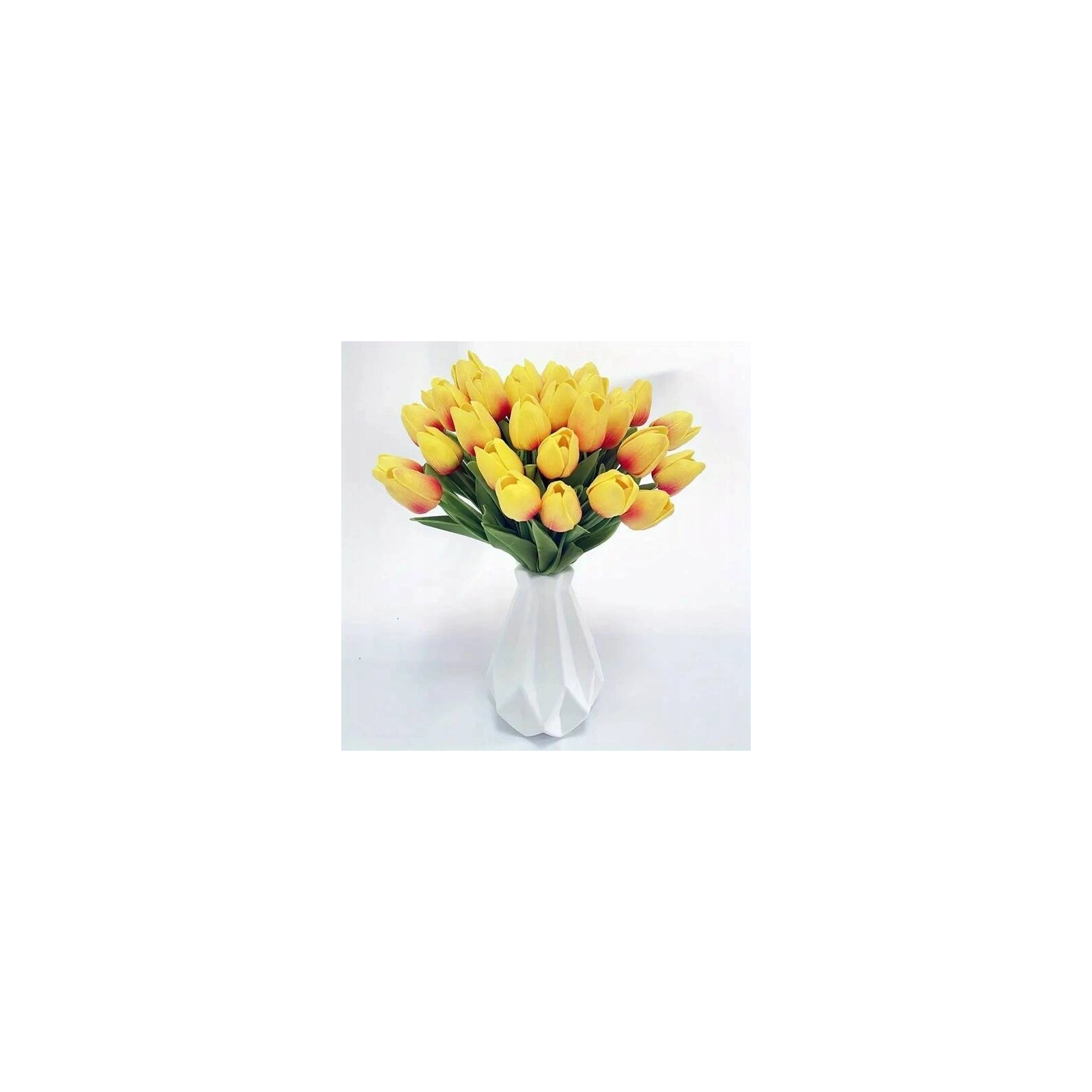 ECARLA sztuczna roślina Tulipan wysokość 36cm Żółty SZR06ZO 1szt