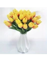 ECARLA sztuczna roślina Tulipan wysokość 36cm Żółty SZR06ZO 1szt
