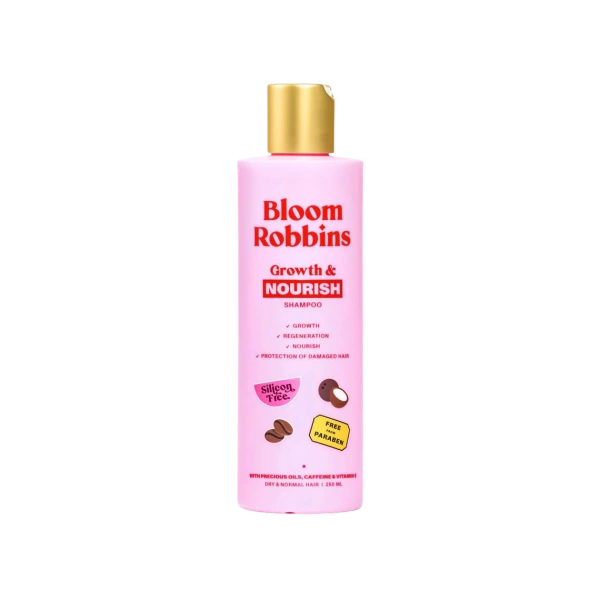BLOOM ROBBINS Growth & Nourish szampon do włosów Wzrost i Odżywienie 250ml
