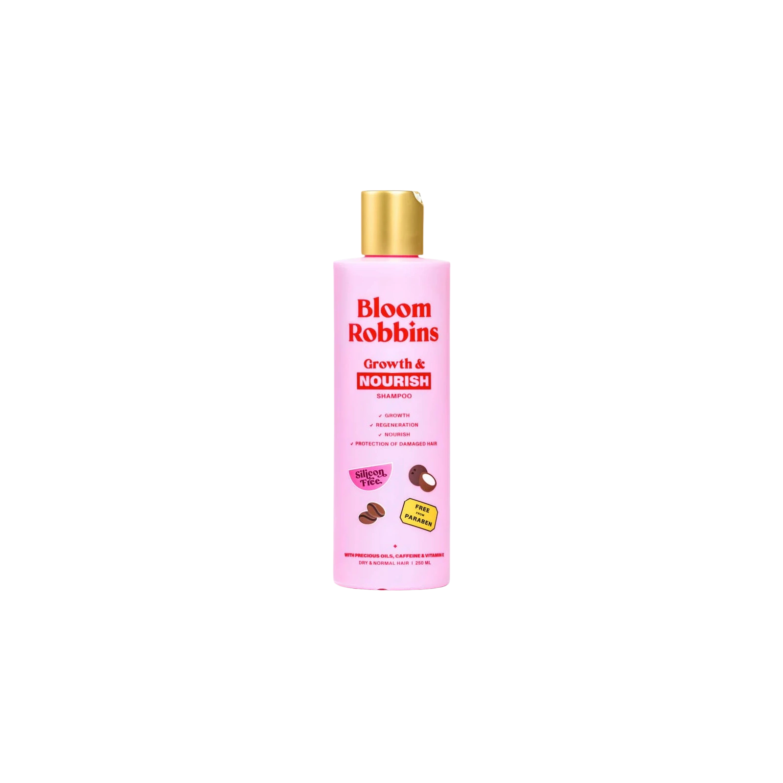 BLOOM ROBBINS Growth & Nourish szampon do włosów Wzrost i Odżywienie 250ml