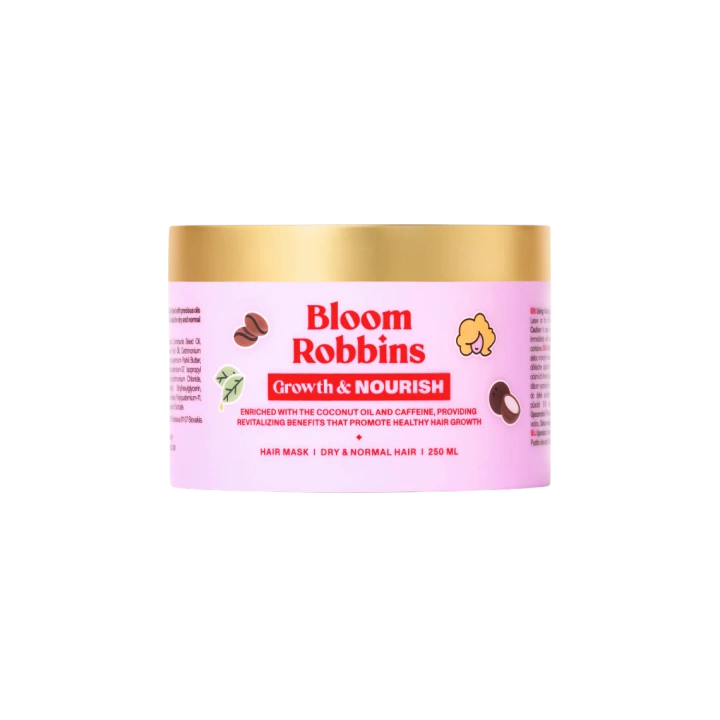 BLOOM ROBBINS Growth & Nourish maska do włosów Wzrost i Odżywienie 250ml