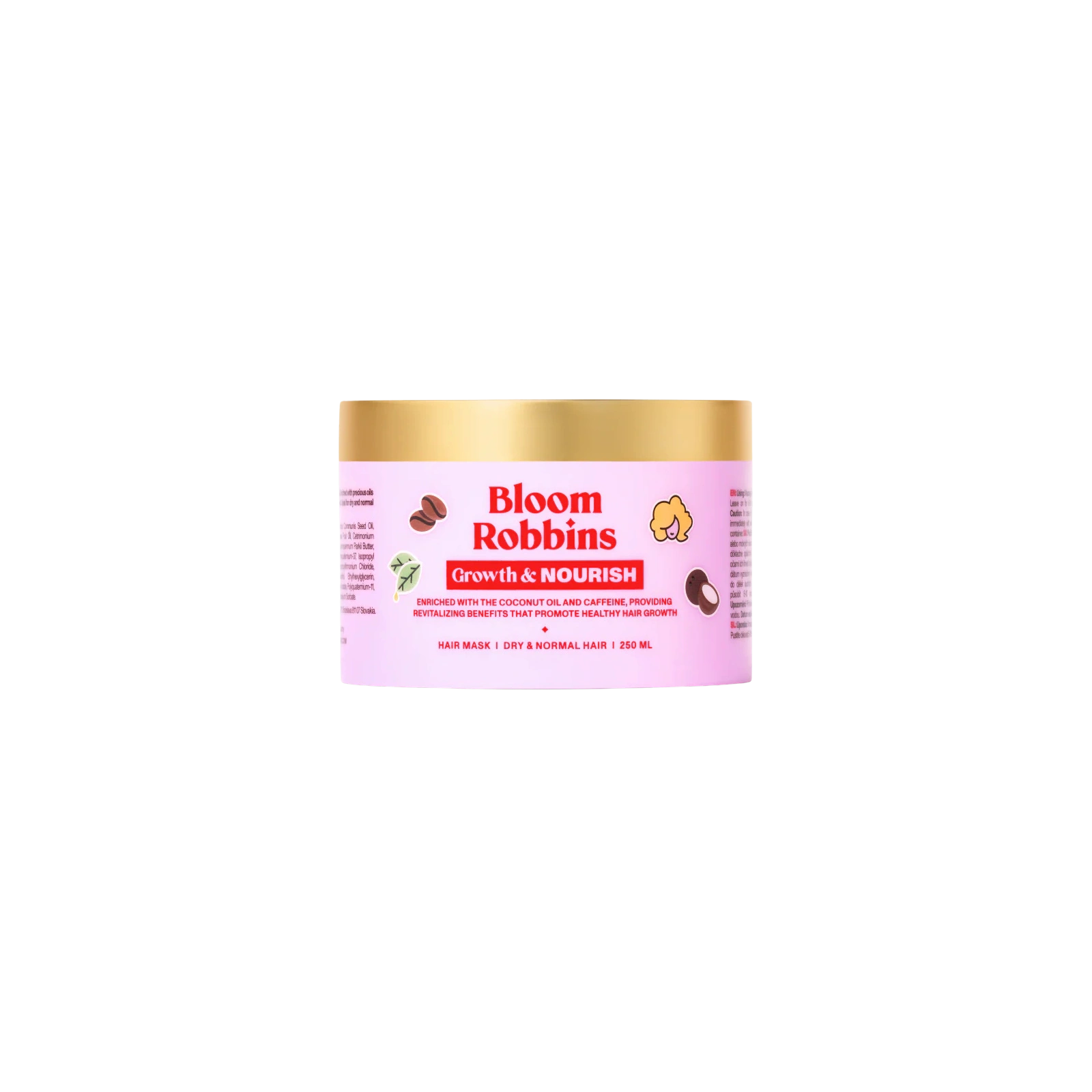BLOOM ROBBINS Growth & Nourish maska do włosów Wzrost i Odżywienie 250ml