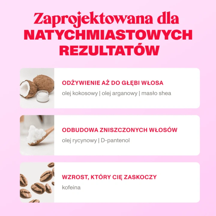BLOOM ROBBINS Growth & Nourish maska do włosów Wzrost i Odżywienie 250ml