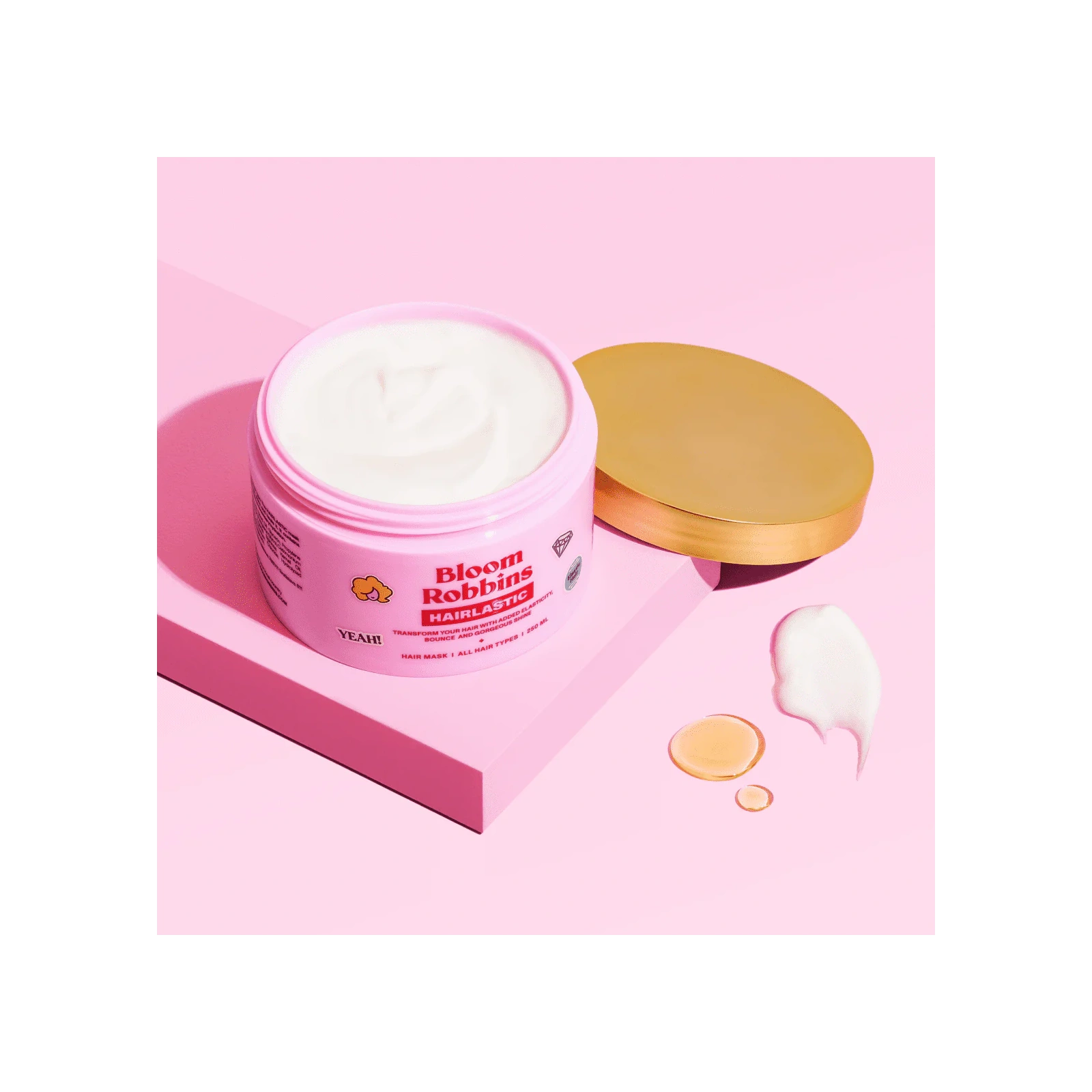 BLOOM ROBBINS Hairplastic maska do włosów niesfornych 250ml
