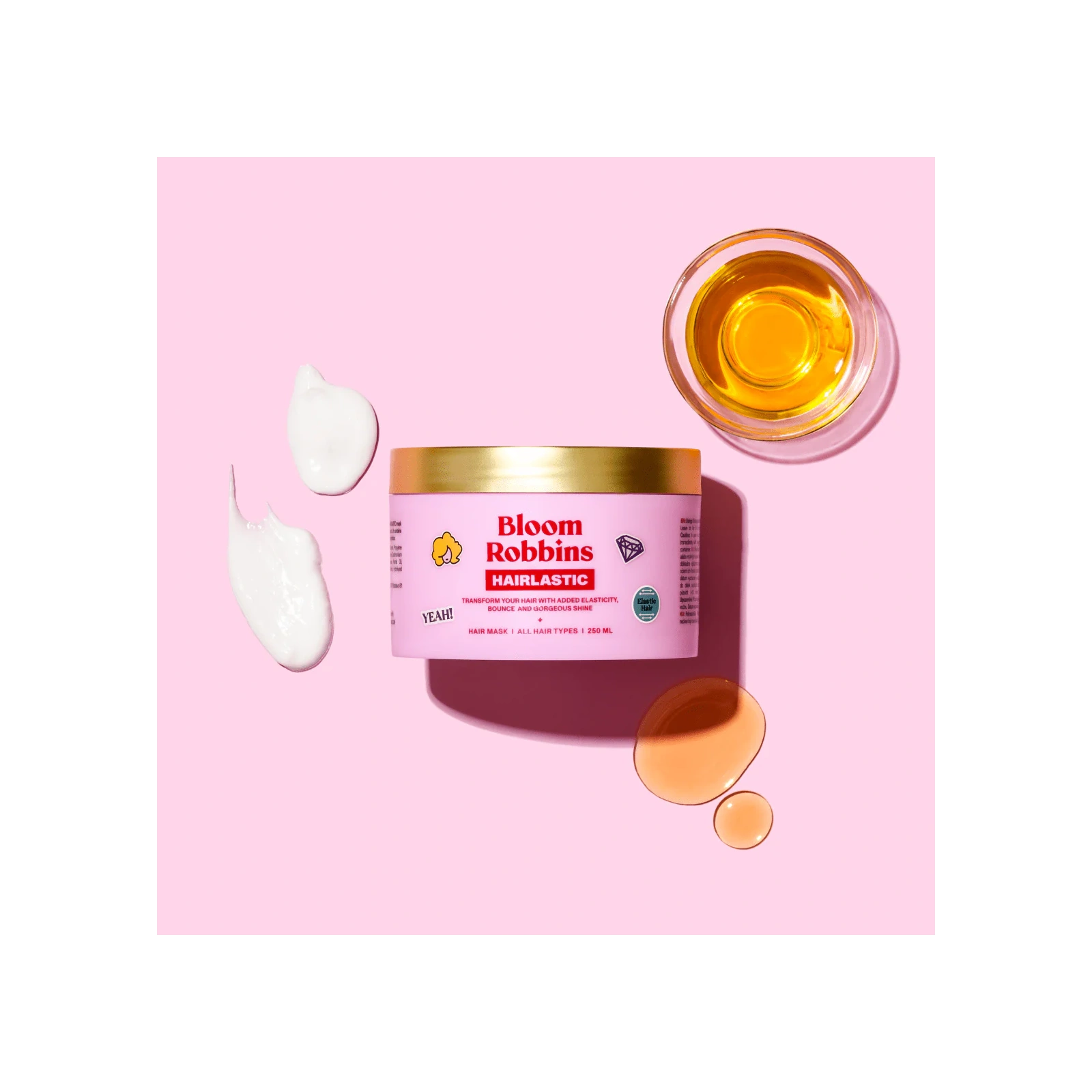 BLOOM ROBBINS Hairplastic maska do włosów niesfornych 250ml