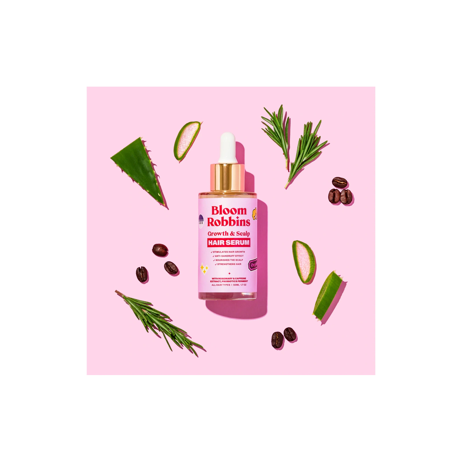 BLOOM ROBBINS Growth & Scalp serum do włosów pobudzające wzrost 50ml