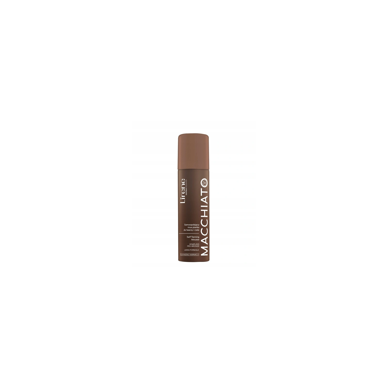 LIRENE Perfect Tan samoopalający mus pianka do twarzy i ciała Machiato 150ml