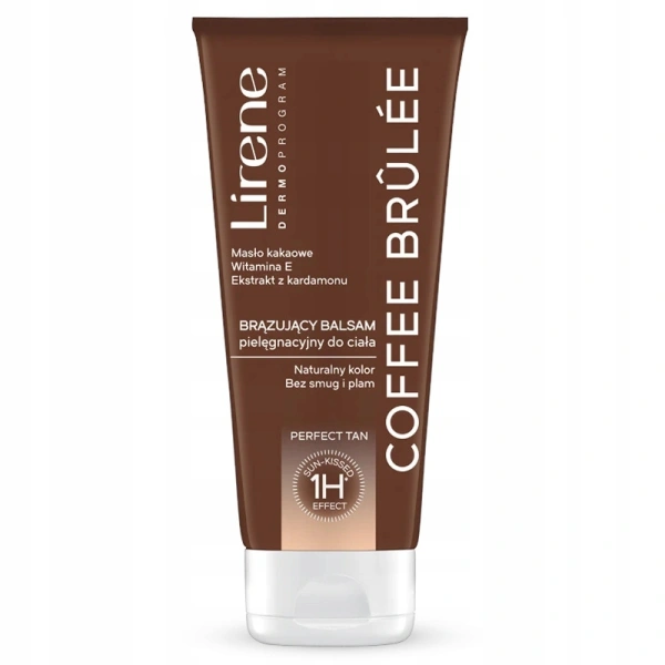 LIRENE Perfect Tan brązujący balsam do ciała 200ml COFFEE BRÛLÉE