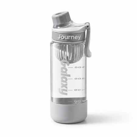 ECARLA butelka na wodę z uchwytem sportowy bidon 800ml Szary BD71SZ