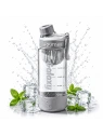 ECARLA butelka na wodę z uchwytem sportowy bidon 800ml Szary BD71SZ