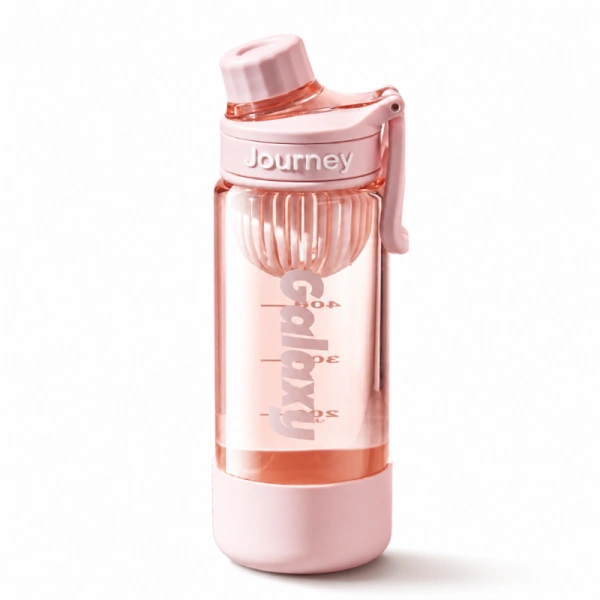 ECARLA butelka na wodę z uchwytem sportowy bidon 800ml Różowy BD71R