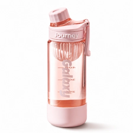 ECARLA butelka na wodę z uchwytem sportowy bidon 800ml Różowy BD71R