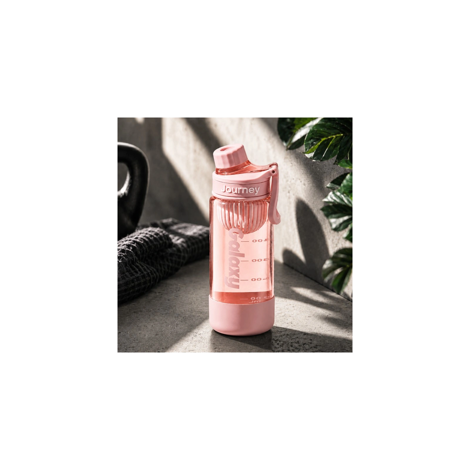 ECARLA butelka na wodę z uchwytem sportowy bidon 800ml Różowy BD71R