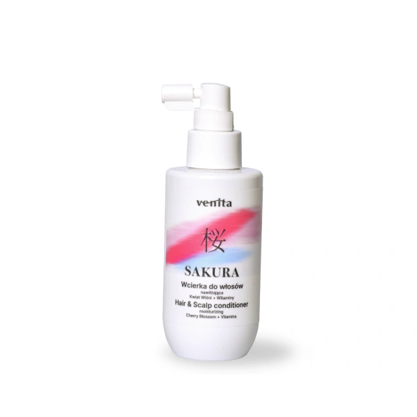 VENITA Japońskie Rytuały Sakura nawilżająca wcierka do włosów 150ml