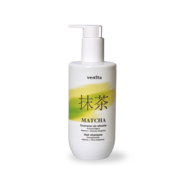 VENITA Japońskie Rytuały Matcha wzmacniający szampon do włosów 300ml