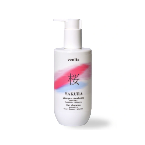 VENITA Japońskie Rytuały Sakura nawilżający szampon do włosów 300ml