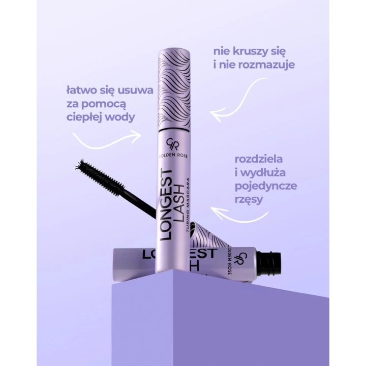 GOLDEN ROSE Longest Lash Tubing Mascara wydłużający tusz do rzęs 9ml
