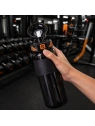ECARLA butelka na wodę sportowy bidon z miarką 680ml Czarny BD64CZ