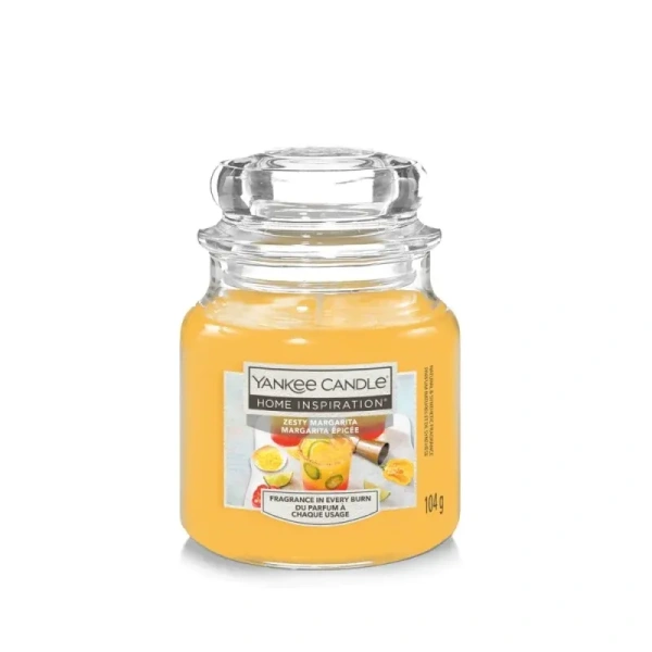 YANKEE CANDLE Home Inspiration Mała świeca w słoiku ZESTY MARGARITA 104g
