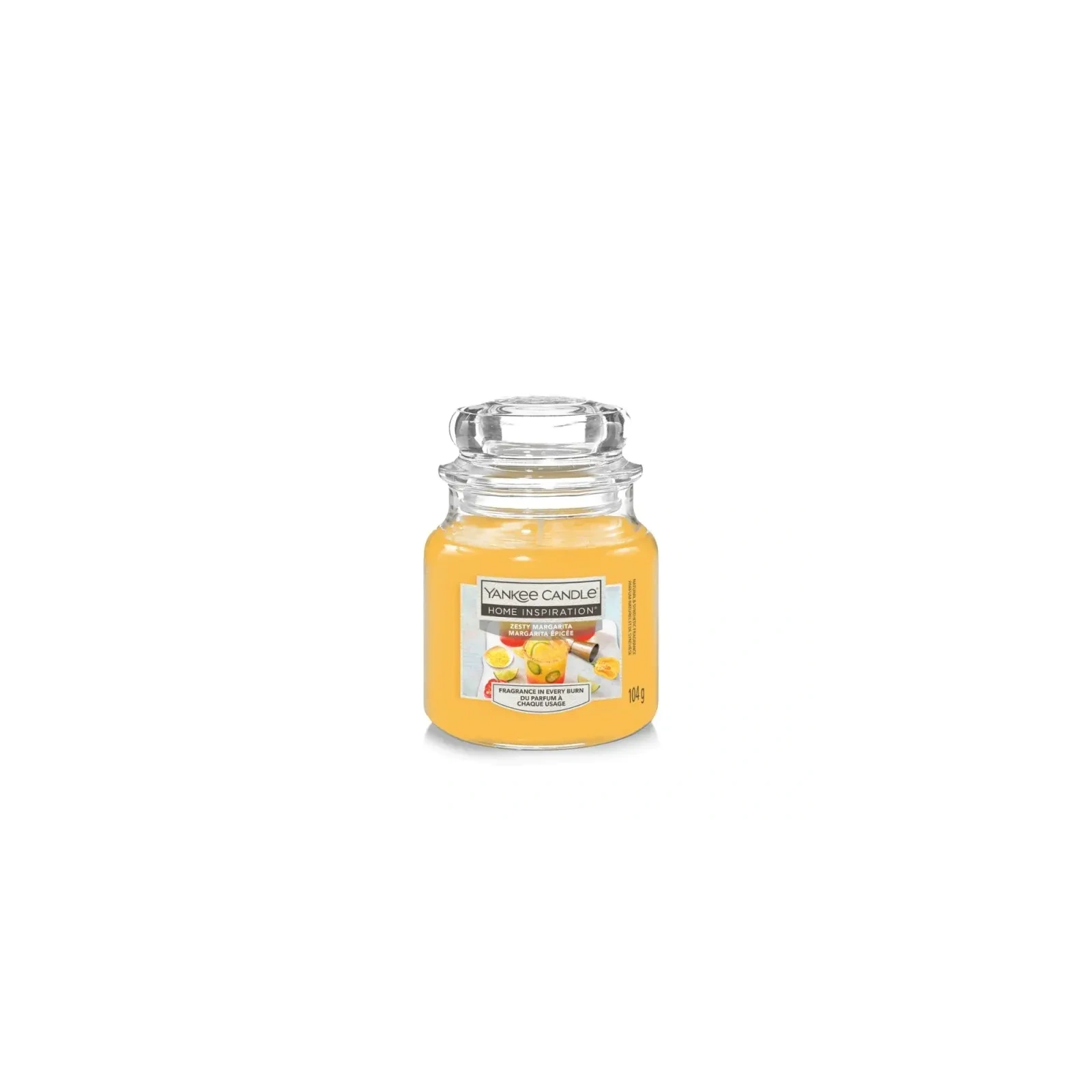 YANKEE CANDLE Home Inspiration Mała świeca w słoiku ZESTY MARGARITA 104g