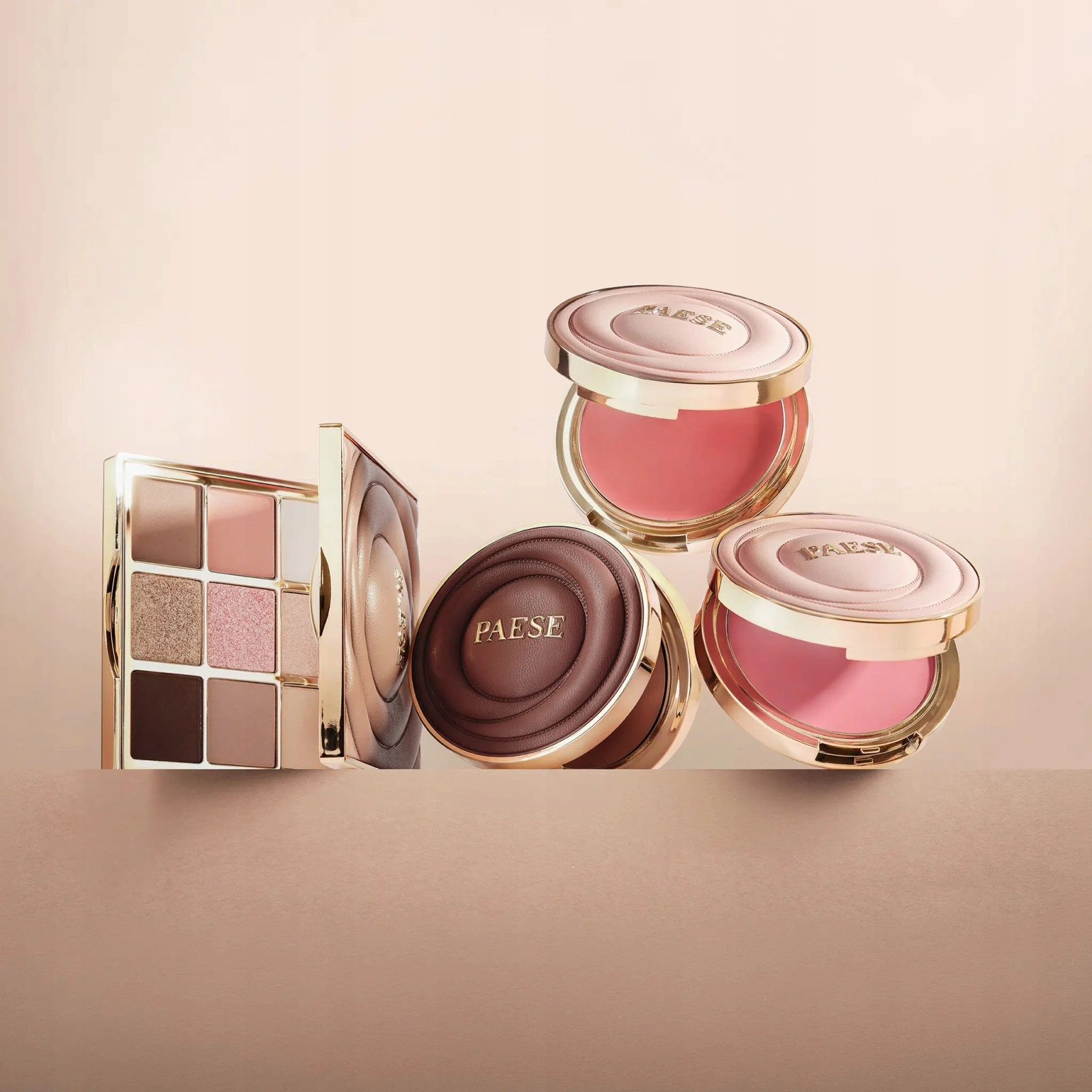 PAESE Selfglow paleta cieni do powiek Rose Nude 12g