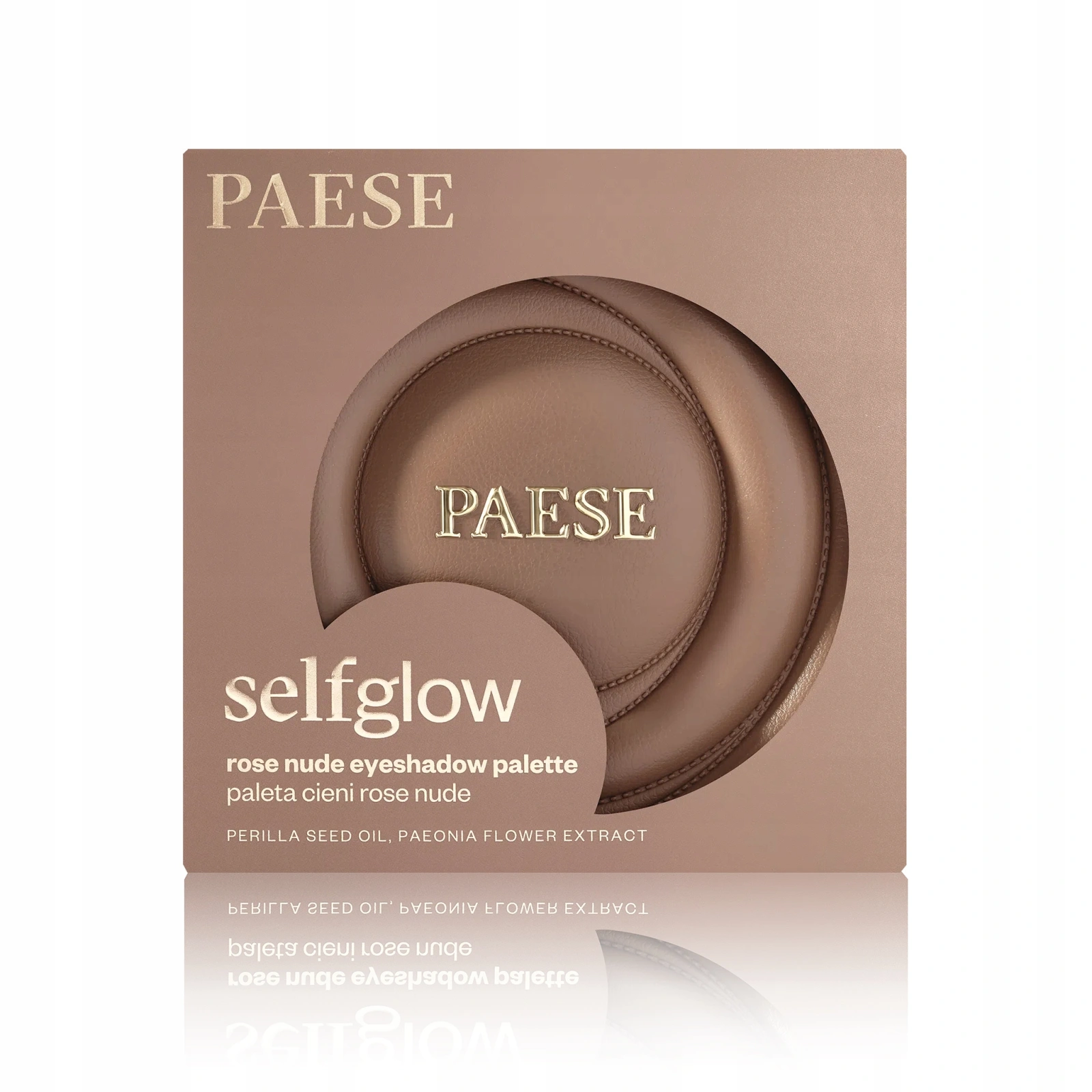 PAESE Selfglow paleta cieni do powiek Rose Nude 12g