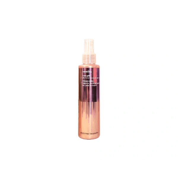 VENITA Shimmer Body Mist mgiełka do ciała i włosów Rose Gold 150ml