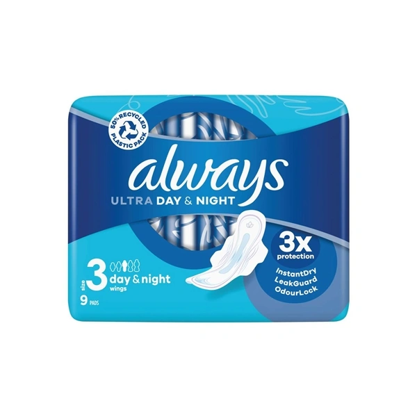 ALWAYS Utra Day Long Plus 3 podpaski Long Plus 9szt