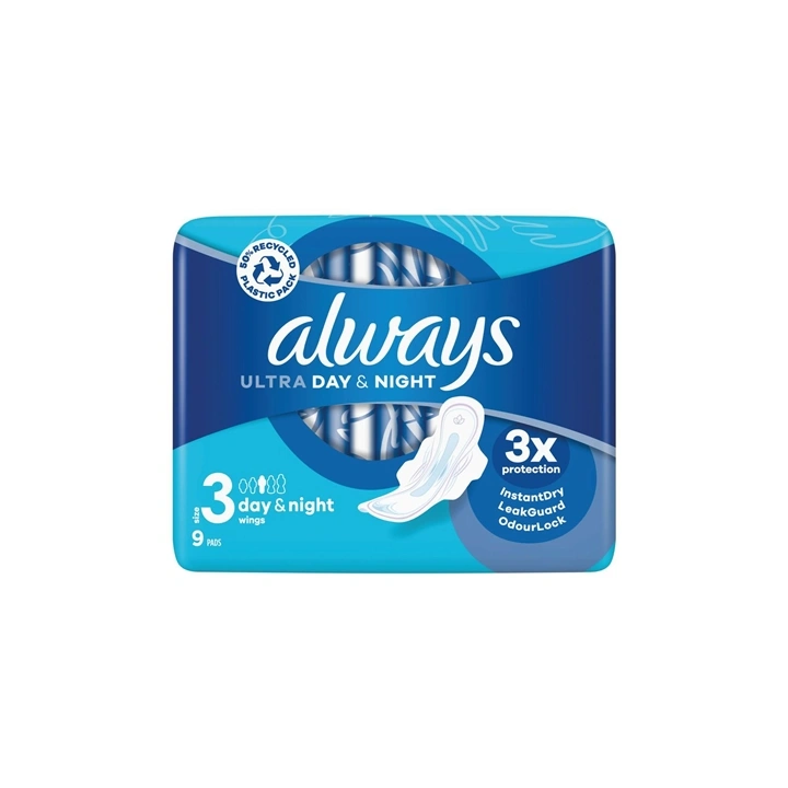 ALWAYS Utra Day Long Plus 3 podpaski Long Plus 9szt