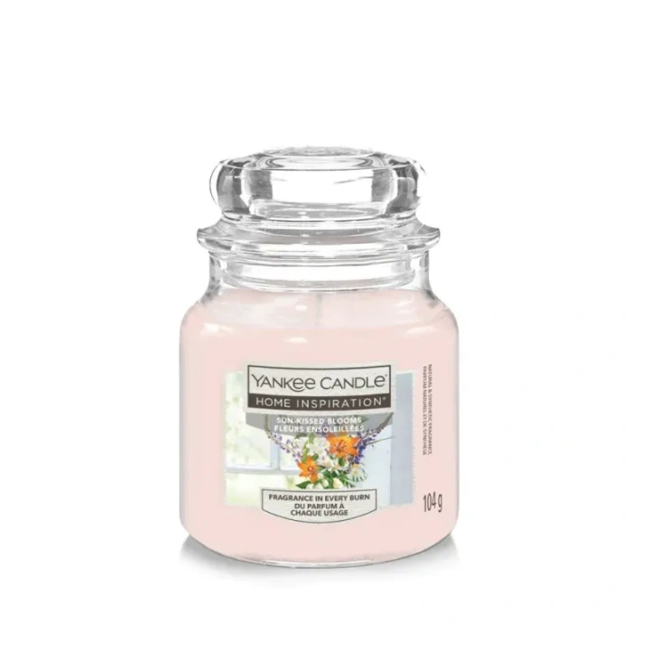 YANKEE CANDLE Home Inspiration Mała świeca w słoiku SUN-KISSED BLOOMS 104g