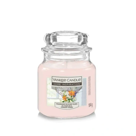 YANKEE CANDLE Home Inspiration Mała świeca w słoiku SUN-KISSED BLOOMS 104g