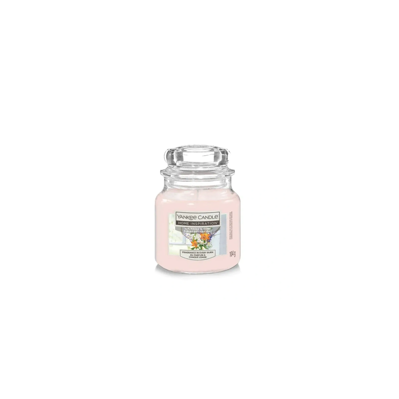 YANKEE CANDLE Home Inspiration Mała świeca w słoiku SUN-KISSED BLOOMS 104g