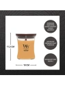 WOODWICK Pluswick średnia świeca w słoiku GOLDEN BOURBON 275g