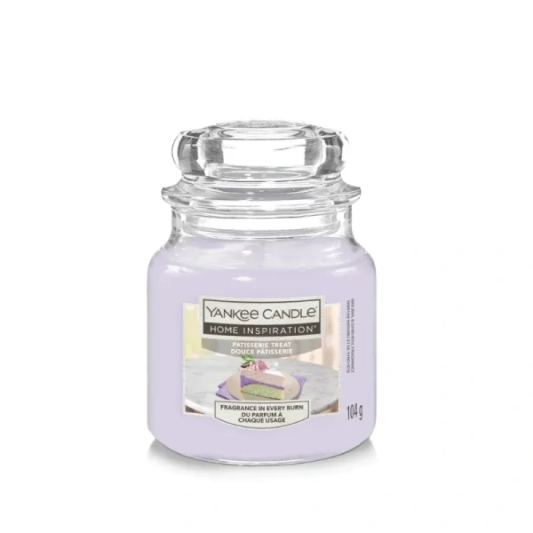 YANKEE CANDLE Home Inspiration Mała świeca w słoiku PATISSERIE TREAT 104g
