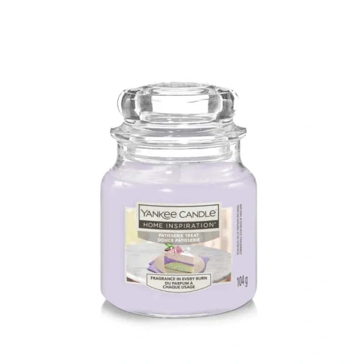 YANKEE CANDLE Home Inspiration Mała świeca w słoiku PATISSERIE TREAT 104g