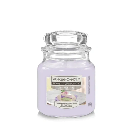 YANKEE CANDLE Home Inspiration Mała świeca w słoiku PATISSERIE TREAT 104g