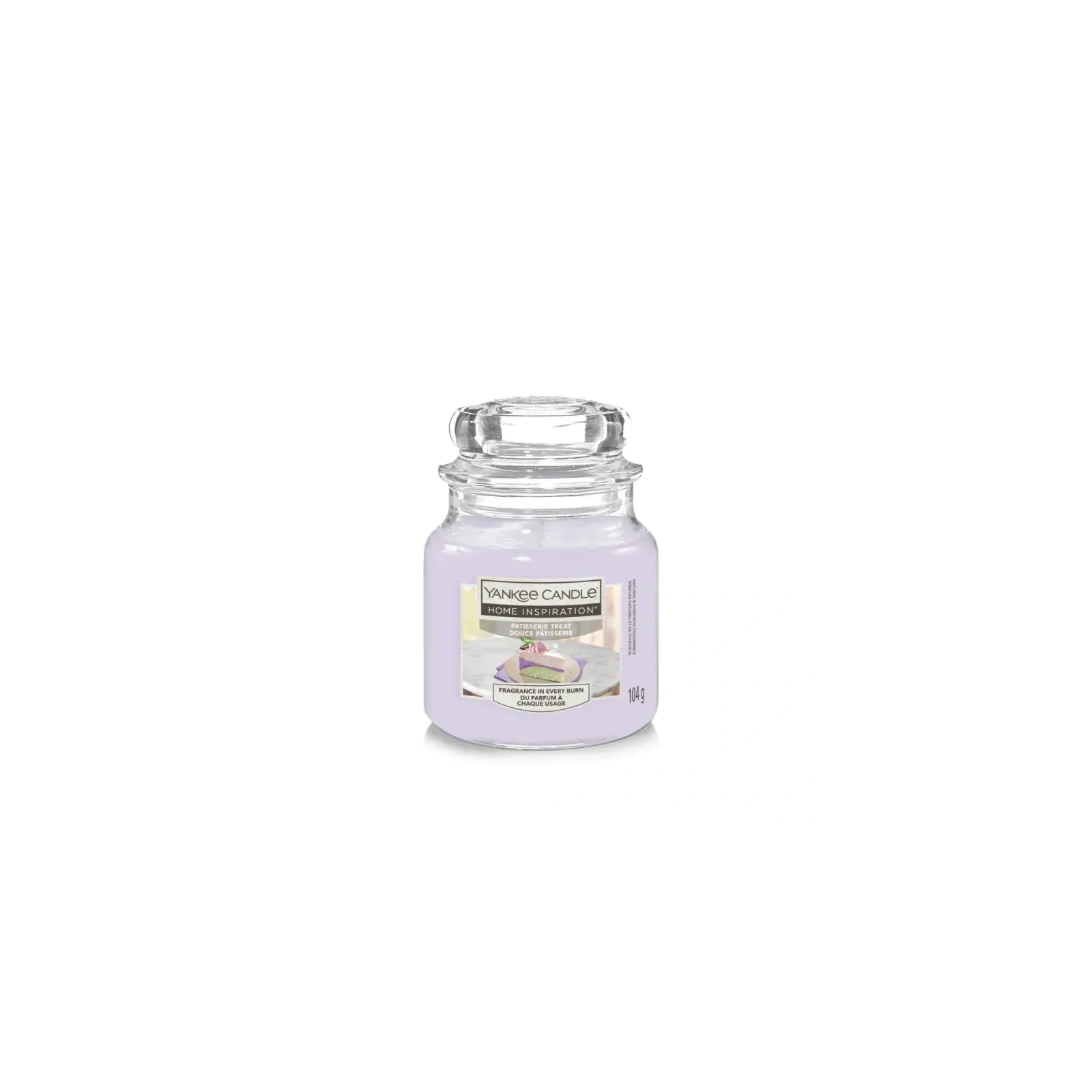 YANKEE CANDLE Home Inspiration Mała świeca w słoiku PATISSERIE TREAT 104g