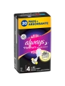 ALWAYS Platinum podpaski ze skrzydełkami Secure Night 4 20szt