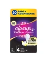 ALWAYS Platinum podpaski ze skrzydełkami Secure Night 4 20szt