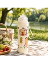 ECARLA bidon z rurką i ustnikiem butelka na wodę 800ml KAPIBARA BD66