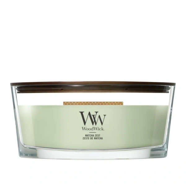 WOODWICK Core Hearthwick świeca w słoiku elipsa MATCHA ZEST 453g