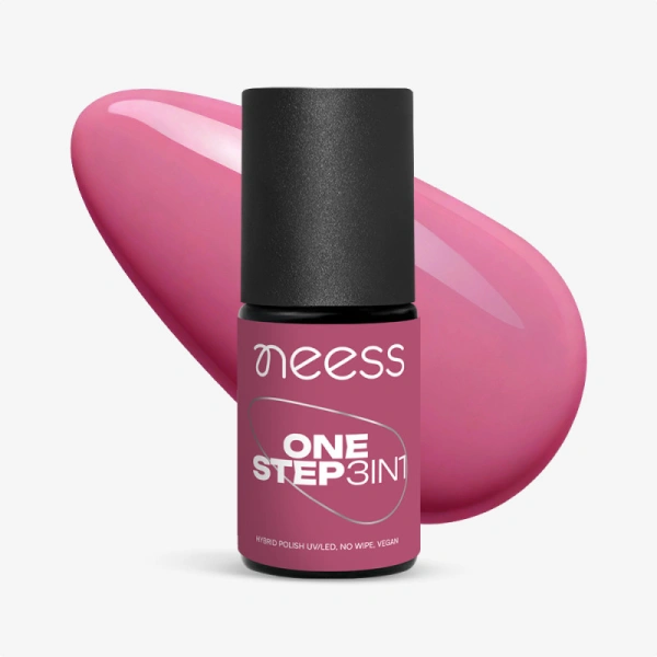 NEESS One Step lakier hybrydowy 3w1 Lobelia 4ml